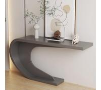 Tavolo consolle lungo e stretto, design industriale, accento minimalista per ingresso, corridoio o dietro il divano