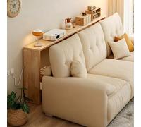 Tavolo consolle sottile e stretto, design cactus, 2 ripiani in legno per corridoio, soggiorno e camera da letto, finitura noce nera, 150 x 10 x 86 cm