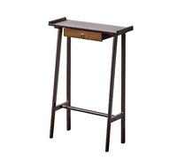 Tavolo consolle stretto con cassetti Tavolo d'ingresso decorativo vintage piccolo tavolo d'accento per piccoli spazi mobili per sala studio (dimensioni: 50 x 20 x 85 cm Colore: A)