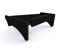 TAVOLO CRUSCOTTO BASSO CON LED CABINA LEGNO PER SCANIA SERIE R 06>16 NERO ROSSO