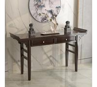 Tavolo da altare, armadietto per preghiera buddista con 2 cassetti e console portaoggetti per soggiorno, camera da letto, ufficio, bagno, 119 cm