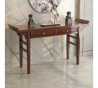 Tavolo da altare, armadietto per preghiera buddista con 2 cassetti e console portaoggetti per soggiorno, camera da letto, ufficio, bagno, 119 cm
