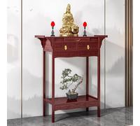 Tavolo da altare buddista, altare con statua di Buddha, mobiletto in bambù, base per santuario domestico, adatto per la preghiera personale, la meditazione e la divi 120*40*100cm/47.2*15.7*39.4inches