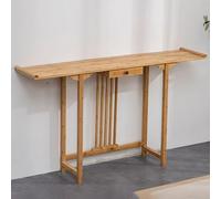 Tavolo da altare buddista, supporto per meditazione e preghiera per offerta di incenso, puja e cerimonie di tributo, mensola in legno resistente