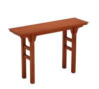 Tavolo da altare cinese in legno per meditazione e preghiera Buddha Display Shrine Cabinet 78,7 x 38,1 x 83,8 cm (marrone) elegante decorazione per la casa per spazi spirituali