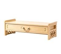 Tavolo da altare con contenitore, design intagliato a mano, durevole e | Stimolatore spirituale dello spazio per preghiere e divinazione, ideale per meditazione e riflessione personale