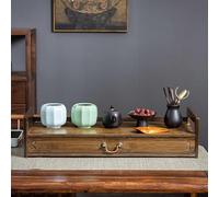 Tavolo da altare da meditazione con cassetto, perfetto per pratiche spirituali, preghiera, divinazione e visualizzazione di cristalli e manufatti, migliora il tuo spazio sacro