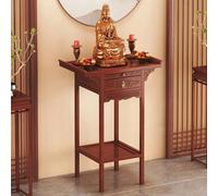 Tavolo da altare del santuario, tavolo da ingresso con console in bambù con cassetti, piedistallo per armadietto cinese che offre tavolo per ingresso, soggiorno, tavoli da foyer in stile 50cm/19.7in