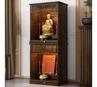 Tavolo Da Altare for Santuario, Altare da Meditazione con Contenitore, for Relax, Preghiere, Divinazione, Culto, Decorazione For La Casa Del Santuario Buddista Wiccan(61*42*138cm/24*16.5*54.5in)