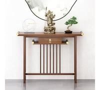 Tavolo da altare in bambù con piastra retrattile, versatile supporto per il giorno dei morti, decorazione cinese, ideale per soggiorno, camera da letto, ufficio