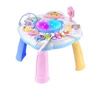 Tavolo da attività per bambini - Centro di apprendimento musicale, stazione di studio multifunzionale, scrivania per giocattoli interattivi, tavola armonica educativa, superfici di gioco riutilizzabil