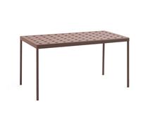 Tavolo da Balcone L144 x H74 Ferro Rosso