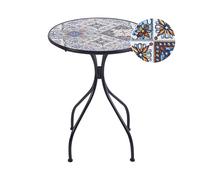 Tavolo da balcone metallo nero ø 60 cm CIVITA