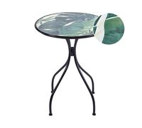 Tavolo da balcone metallo nero ø 60 cm COZZANA