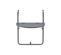 Tavolo da balcone sospeso Cicala ripiegabile e regolabile in altezza 83,5 x 60 x 64