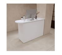 Tavolo da banco moderno per reception contemporanea Mobili da ufficio Tavolo da banco per hall Checkout Area Negozio 120 cm/47.2 in moderno banco reception per aziende