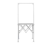 Tavolo da banco promozionale pieghevole PopupVersatile Espositore demo per fiera Evento Reception Supermercato Degustazione con Rack di stoccaggio e borsa per il trasporto