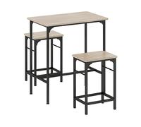 TAVOLO DA BAR CON SGABELLI HOMCOM IT83A-265V00ND