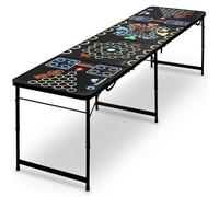 Tavolo da Beer Pong CampFeuer | Tavolo multigioco Pieghevole 6 in 1 | Tavolo da Beer Pong per Rage Cage, Set da Gioco per Bere, Grappa Pong, Gioco del Pong | Tavoli da Pong per Birra, Tavolo da Festa