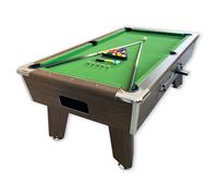 Tavolo da biliardo 7FT verde con gettoniera manuale - Competition