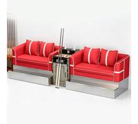 Tavolo da biliardo a 2 posti con tavolino da biliardo con porta stecca e portabicchieri per sala giochi, set di sedie da spettatore da biliardo