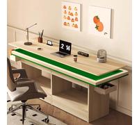 Tavolo Da Biliardo Convertibile E Scrivania, 5 Punti For Esercitarsi Nel Biliardo, Mobili Multifunzionali For Sala Giochi E Casa(2.45m)