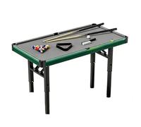 Tavolo da biliardo portatile, tavolo da biliardo pieghevole con set completo di accessori, design leggero e robusto for serate di gioco all'aperto for famiglie(H)