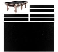 Tavolo da biliardo professionale in feltro adatto a tavoli standard da 2,8 a 2,5 m, tavolo da biliardo da biliardo per interni con striscia di cuscino,