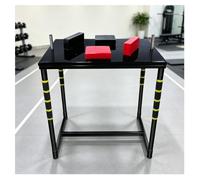 Tavolo Da Braccio Di Ferro, Macchina Per Braccio Di Ferro Da Gioco Di Professione Attrezzo Esercizio Muscolare In Materiale D'acciaio(Nero)