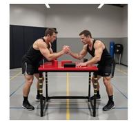 Tavolo da Braccio di Ferro, Tavolo for la Potenza dei Polsi, Allenatore Muscolare Professionale, Attrezzatura da Combattimento Standard, Adatta for competizioni di intrattenimento in Palestra a casa