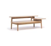 Tavolo da caffè Eichberg in legno ingegnerizzato e massiccio, dimensioni 120 x 60 x h42 cm, peso 14 Kg, finitura legna legno
