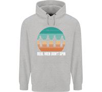 Tavolo Da Calcio Balilla Football Real Men Don't Spin Felpa Per Bambini