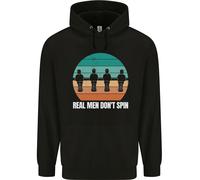 Tavolo Da Calcio Balilla Football Real Men Don't Spin Felpa Per Bambini