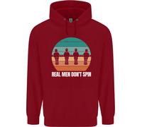 Tavolo Da Calcio Balilla Football Real Men Don't Spin Felpa Per Bambini