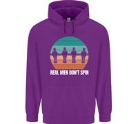 Tavolo Da Calcio Balilla Football Real Men Don't Spin Felpa Per Bambini
