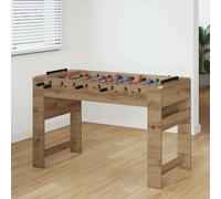 vidaXL Tavolo da Foosball Rovere Artigianale 125 x 60,5 x 80 cm, Stanza dei Giochi, Tavolo da Calcetto Compatto, attività ricreativa Moderna, Set Sociale Interno per Divertimento in Famiglia