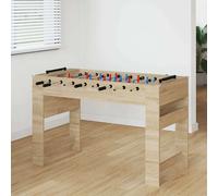 Tavolo da Calcio Balilla Rovere Sonoma 125 x 60,5 x 80 cm