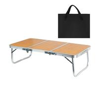 Tavolo da campeggio pieghevole, mobile per barbecue, tavolo da viaggio leggero, 89,5 x 45 x 26 cm, costruzione stabile, uso versatile, per picnic, viaggi su strada e avventure all'aperto
