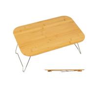 Tavolo da campeggio pieghevole - Piccola scrivania di pieghe portatile per esterno | Accessorio da campeggio per laptop, cucina e cartoleria | Viaggio 'auto, picnic, giardino, patio, balcone, cort