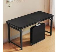 Tavolo da campeggio pieghevole portatile regolabile in altezza alluminio + MDF, ideale per uso interno ed esterno, spiaggia picnic (100 x 50 cm) leggero facile da trasportare