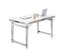 Tavolo da campeggio pieghevole, regolabile in altezza, impermeabile, antimacchia, facile da pulire, resistente ai graffi per attività all'aperto