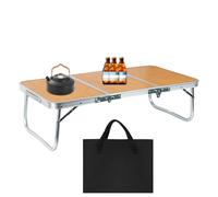 Tavolo da campeggio pieghevole | Tavolo da picnic pieghevole | Mobili leggeri compatti per barbecue spiaggia giardino terrazza picnic attività all'aperto