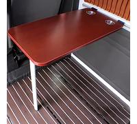 Tavolo da campeggio portatile per camper, tavolo da picnic pieghevole a parete, ideale per pranzi all'aperto, design compatto e leggero, perfetto per campeggio e picnic (colore: A)