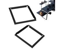 Tavolo da campeggio portatile, tavoli da campeggio pieghevoli portatili - supporto da tè da tavolo pieghevole - Accessori da campeggio da spiaggia compatti strumento zaino in spalla spiaggia