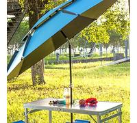 Tavolo da campeggio, tavolo da campeggio pieghevole portatile, tubo quadrato da 1,2 m, tavolo da picnic leggero for esterni, barbecue, pesca, uso domestico, scrivania da pranzo compatta e robusta for