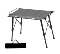 Tavolo da campeggio - Tavolo da campo esterno portatile | Tavoli leggeri pieghevoli mobili | Banco di cucina pieghevole esterna resistenti per escursionismo per la spiaggia per patio per patio in viag