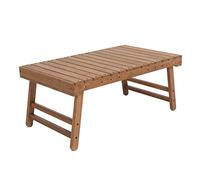 Tavolo da campo da campo da campeggio esterno tavolo in legno in legno portatile da scrivania pieghevole mobili per il teak in legno di teak escursionismo picnic barbecue picnic