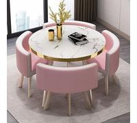 Tavolo Da Colazione Rotondo Per Conferenze Set Di Tavolo E Sedie Rotondi Set Di Tavolo E Sedie Da Pranzo Tavolo Da Cucina Moderno Per Cena Per Casa/Giardino/Ristorante #20 80x75cm/31.5x29.5in(WxH)