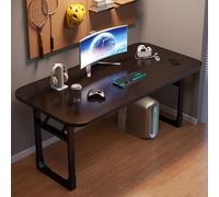 Tavolo Da Computer Compatto Richiudibile,Scrivania Salvaspazio,Scrittoio,Tavolo Da Lavoro,Postazione Lavoro for Computer,Ufficio,Studio And Soggiorno(Black,100 * 50 * 75cm/39 * 20 * 30in)