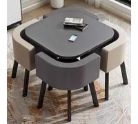 Tavolo da conferenza e sedie per ufficio, reception e casa, versatile tavolo da pranzo e tavolino da caffè per soggiorno, balcone, bar